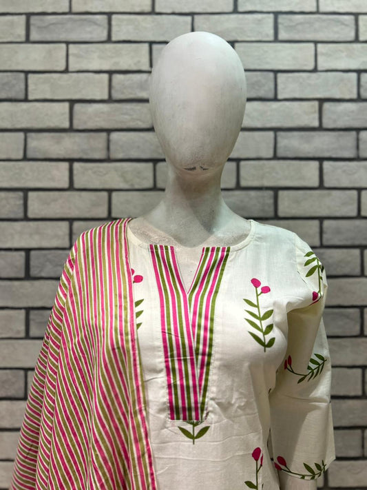 Blossom Cotton Salwar Set