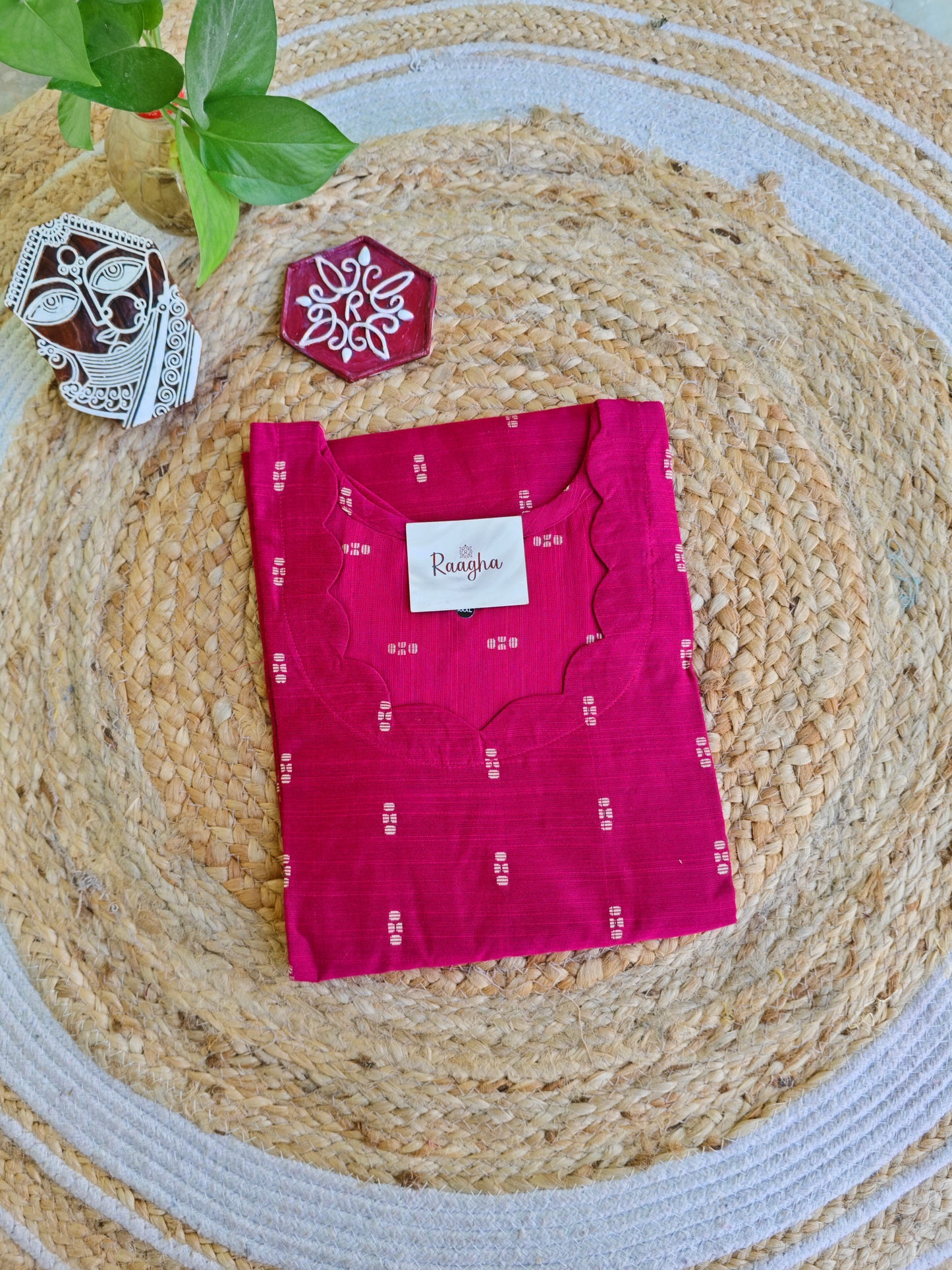 Premium Raw Silk Kurti