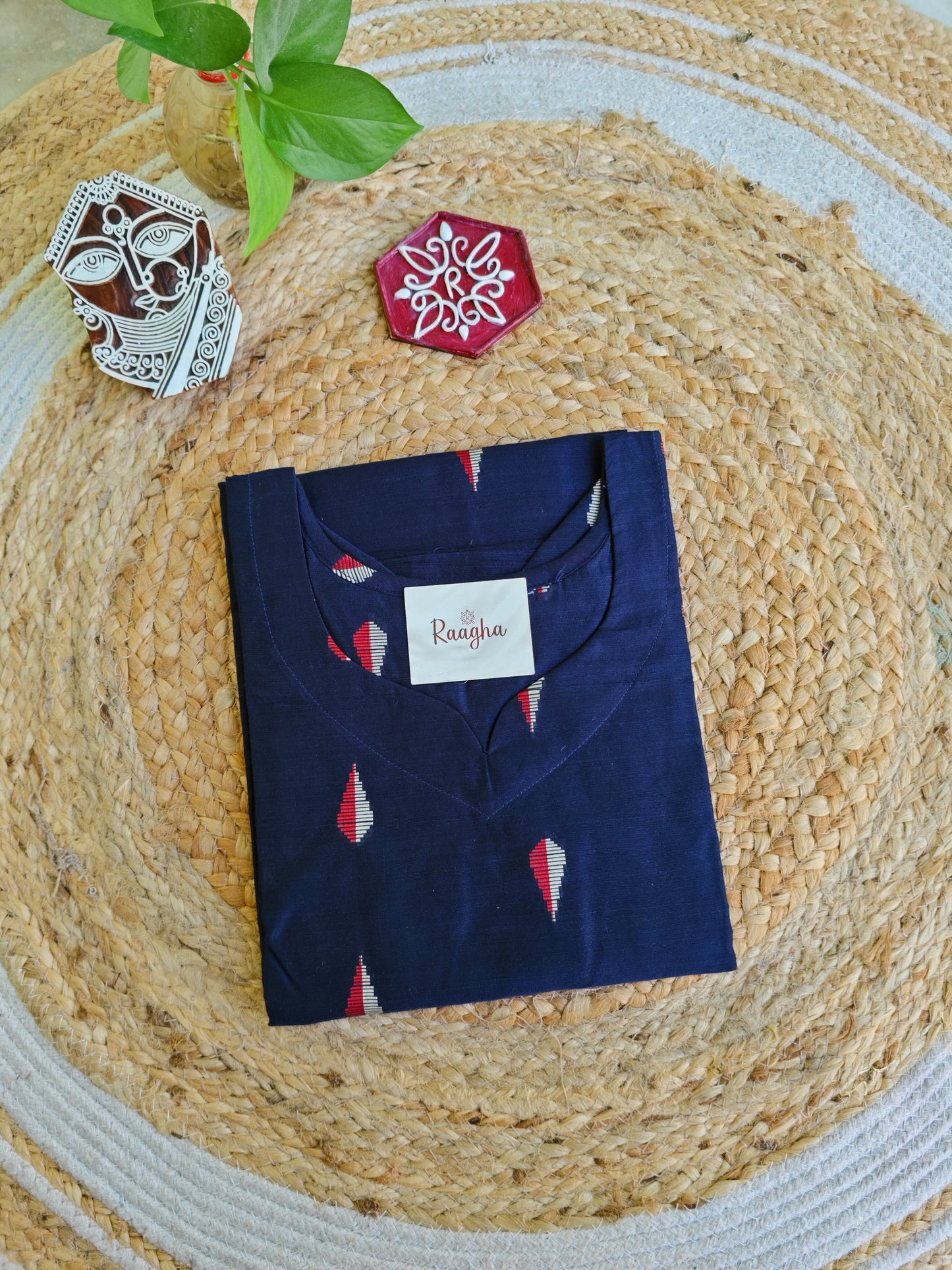Premium Raw Silk Kurti