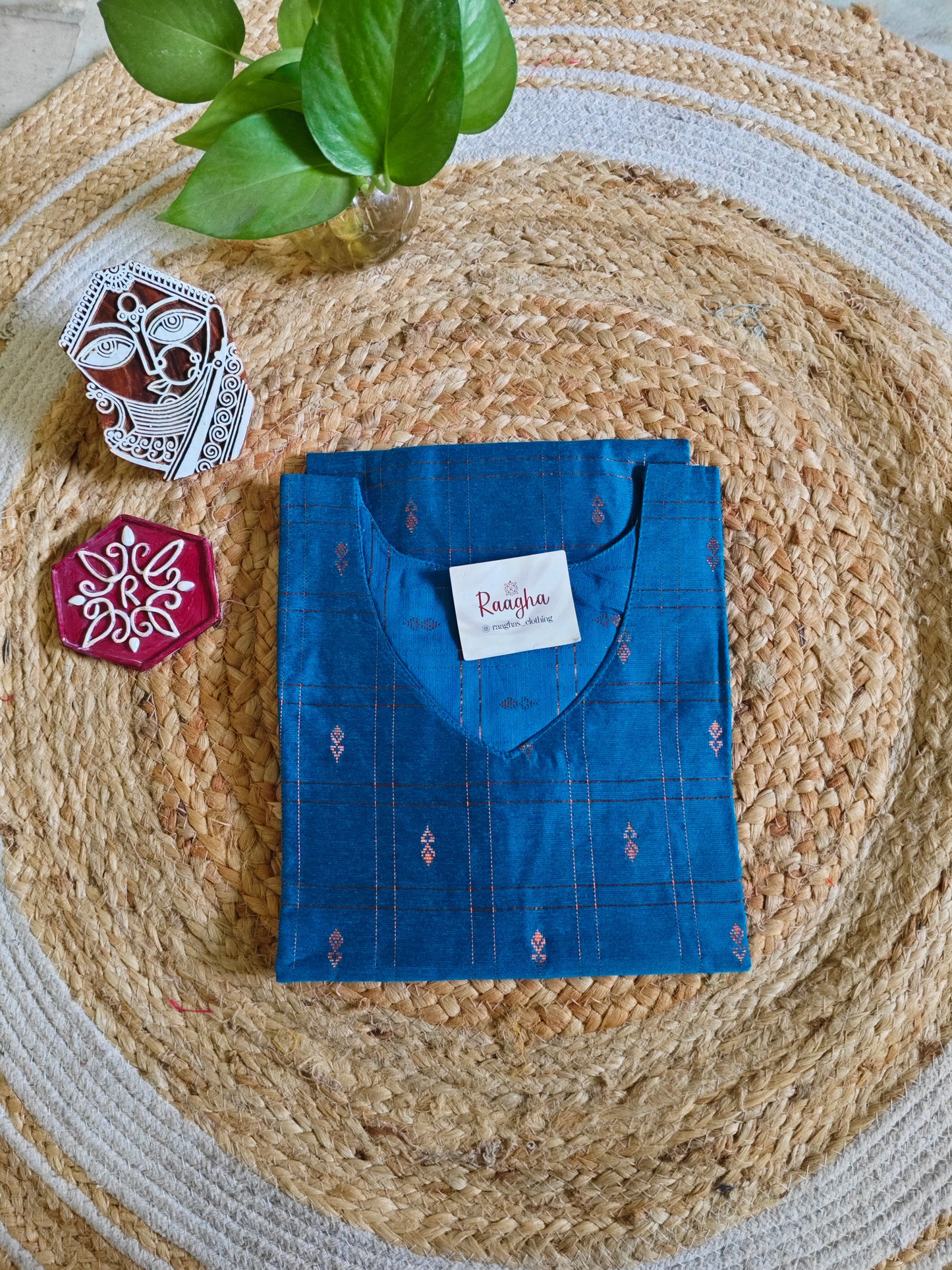 Premium Raw Silk Kurti