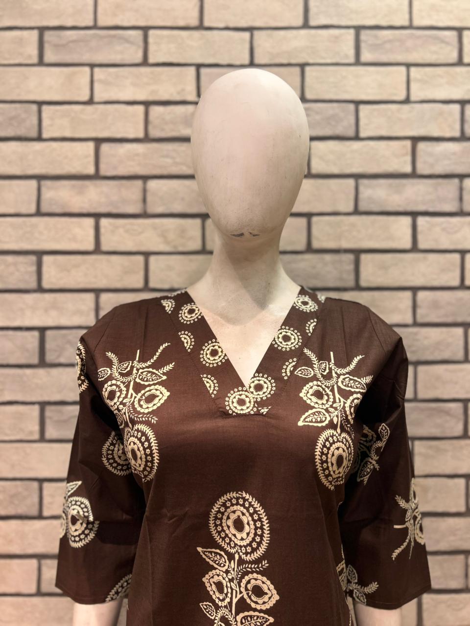 Cotton Kurta Pant Set