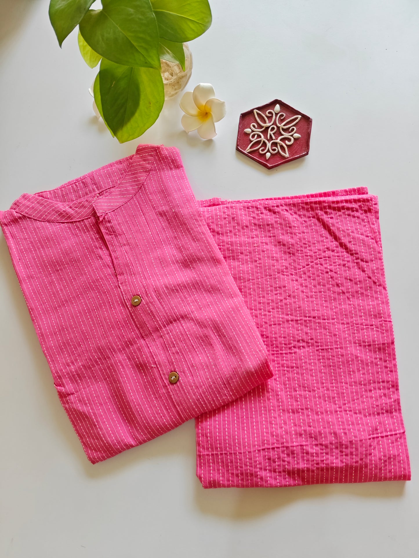 A-line Cotton Salwar Set