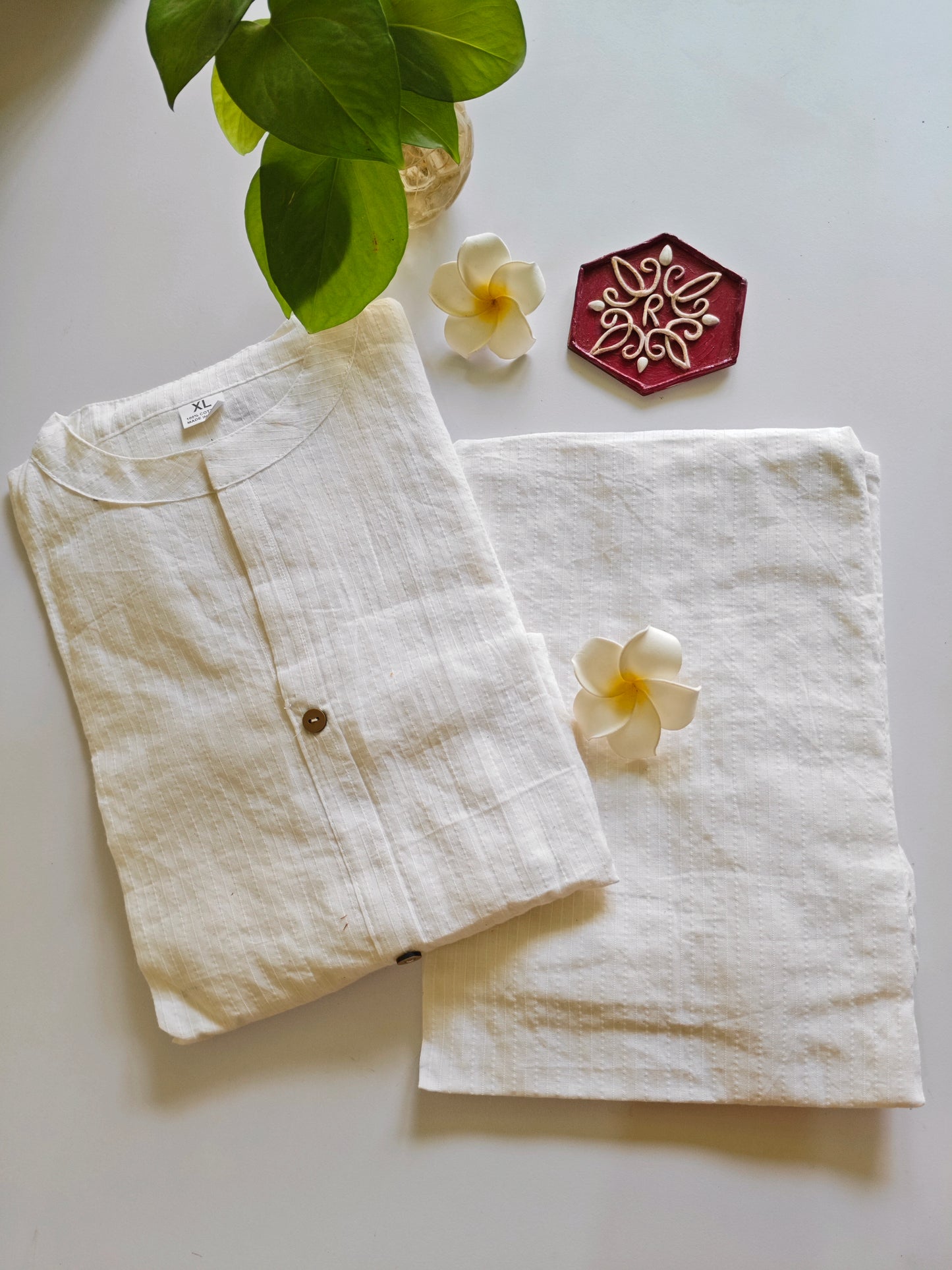 A-line cotton Co-ord set