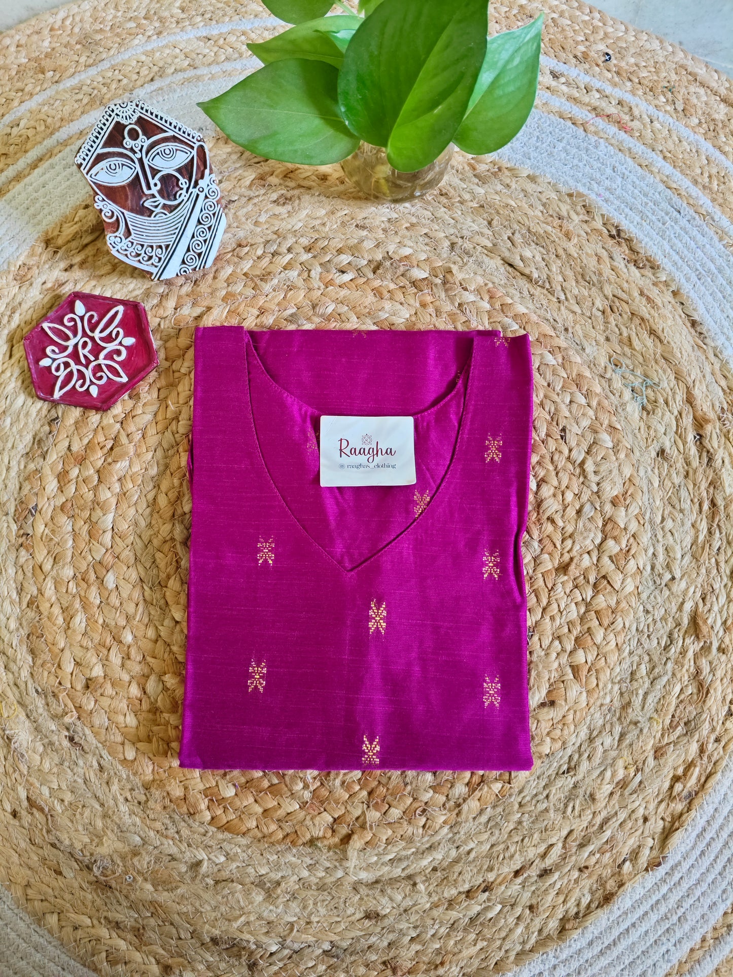 Premium Rawsilk Kurti