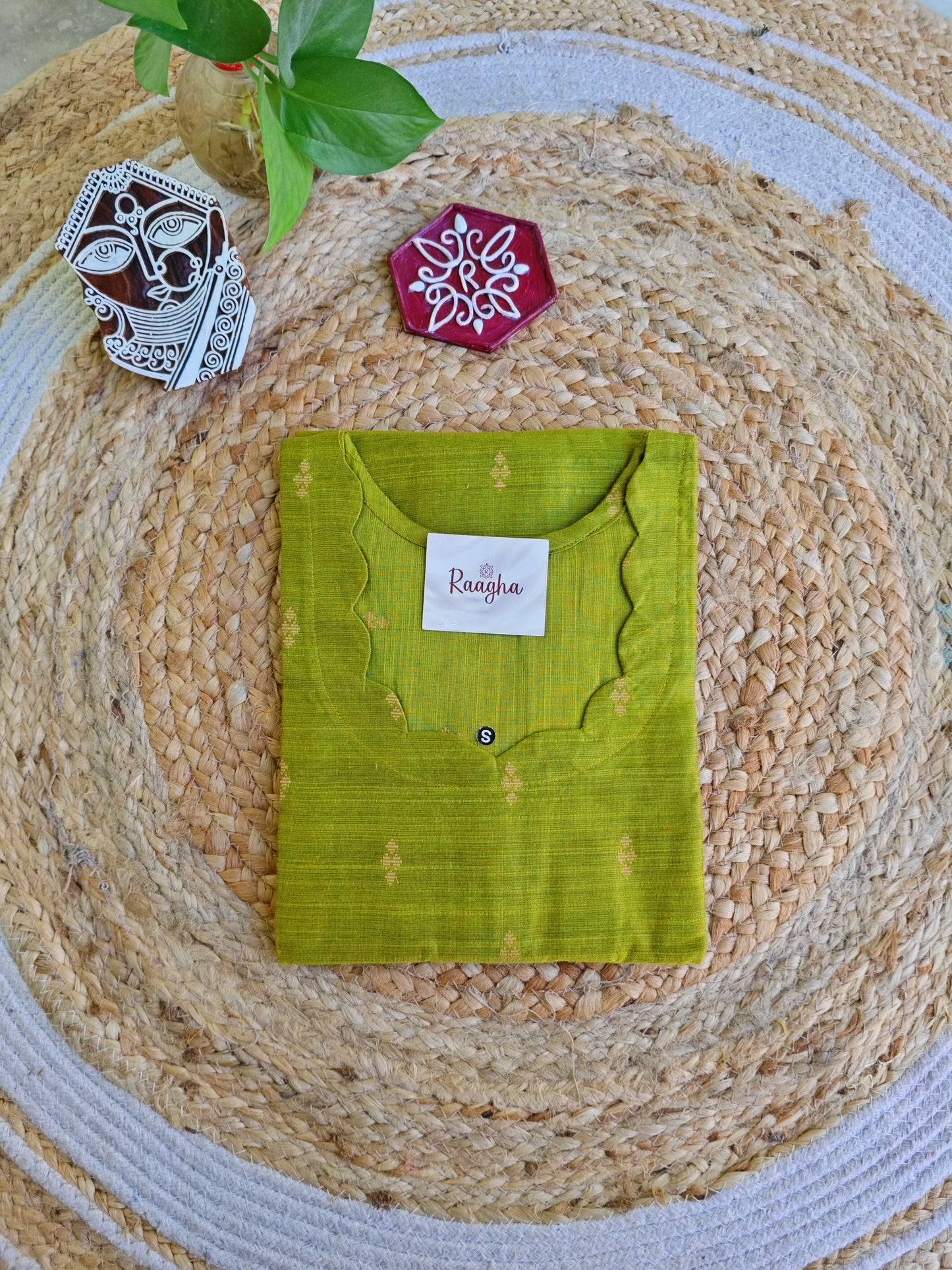 Premium Raw Silk Kurti