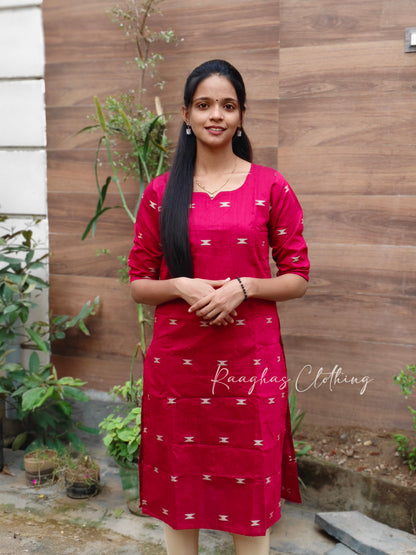 Premium Dupion Silk Kurti