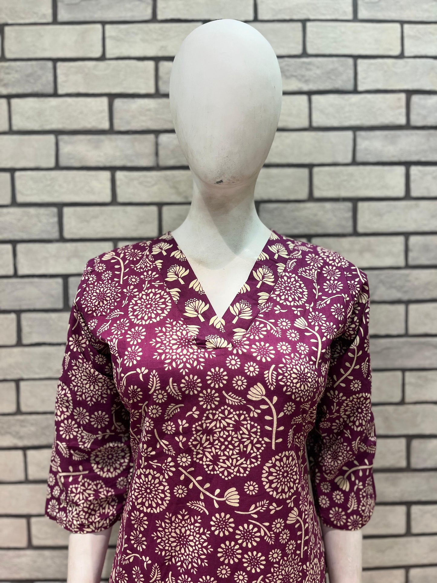 Cotton Kurta Pant set