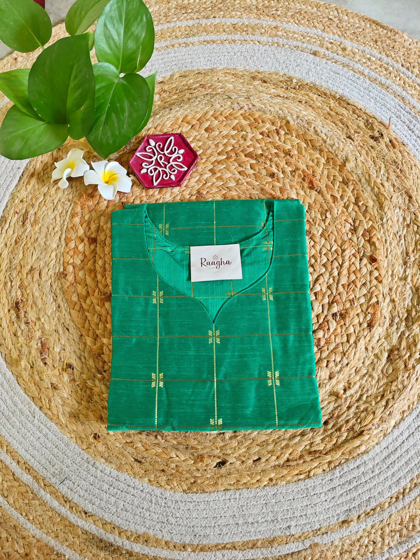 Premium Rawsilk Kurti