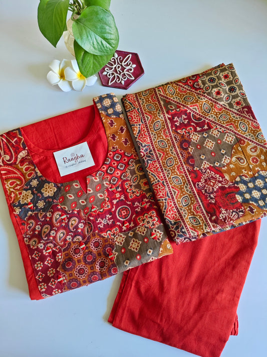 Cotton Designer Salwar Set