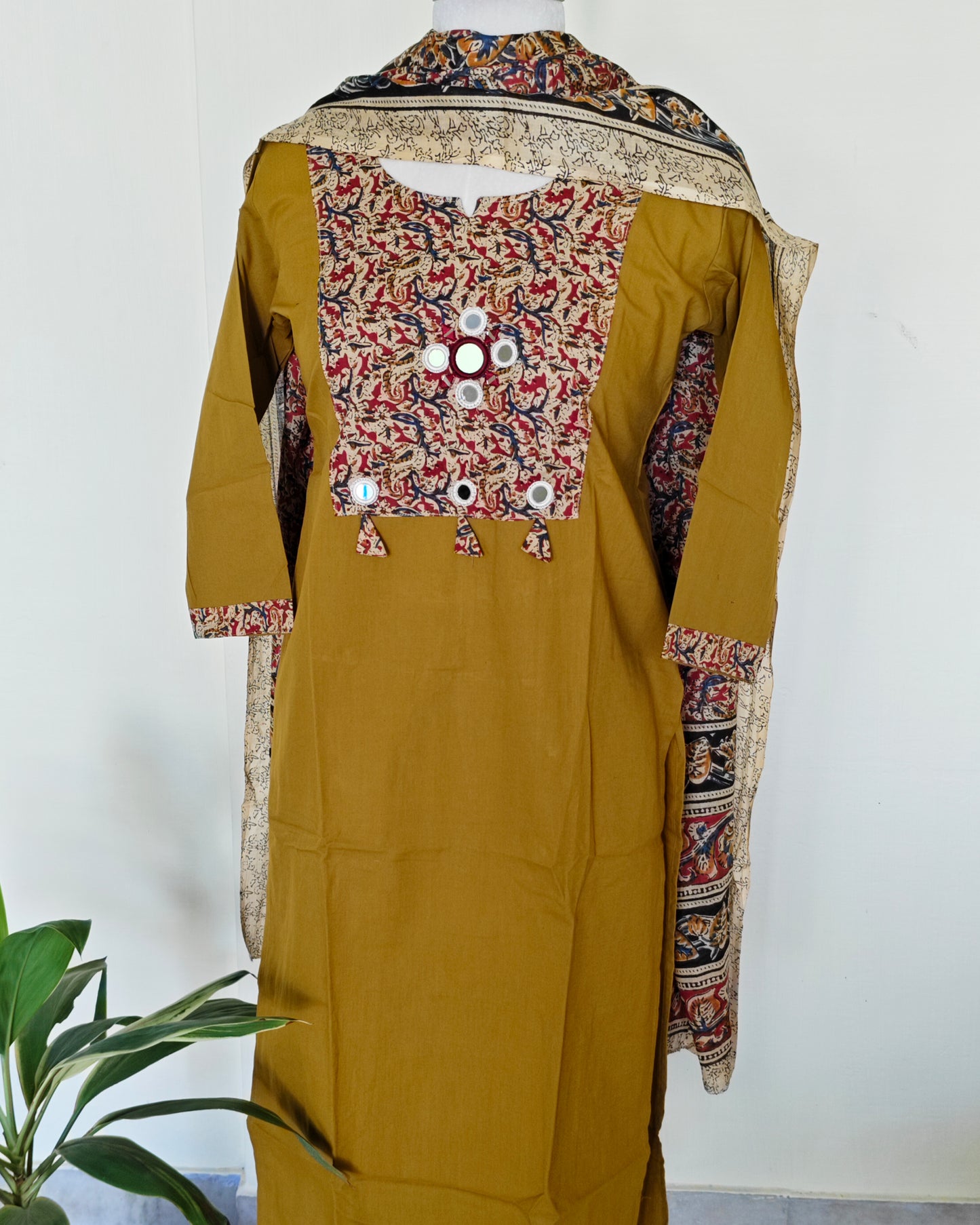 Cotton kalamkari Salwar Set