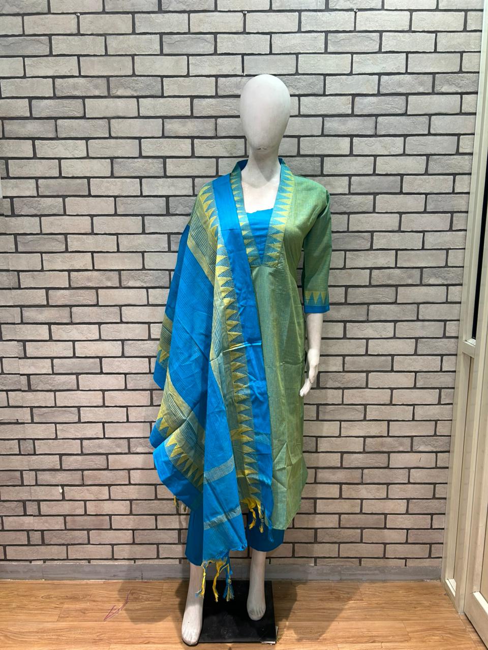 Bhagalpuri Cotton Salwar Set