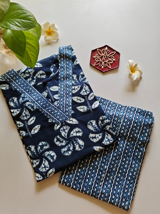 Cotton Kurta Pant Set