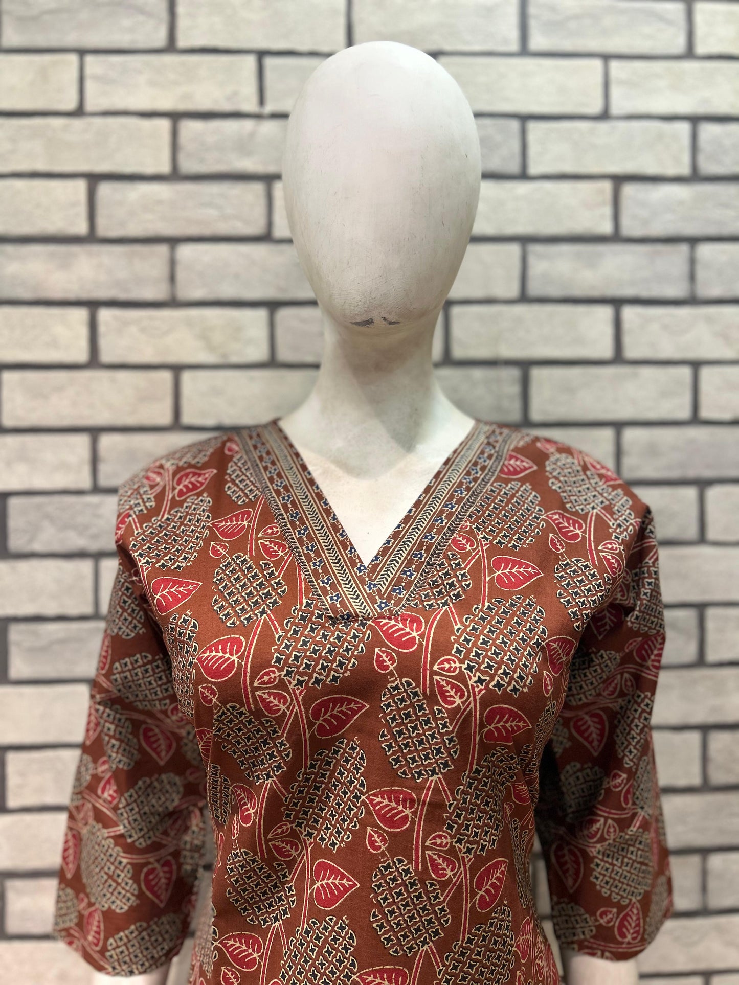 Cotton Kurta Pant Set