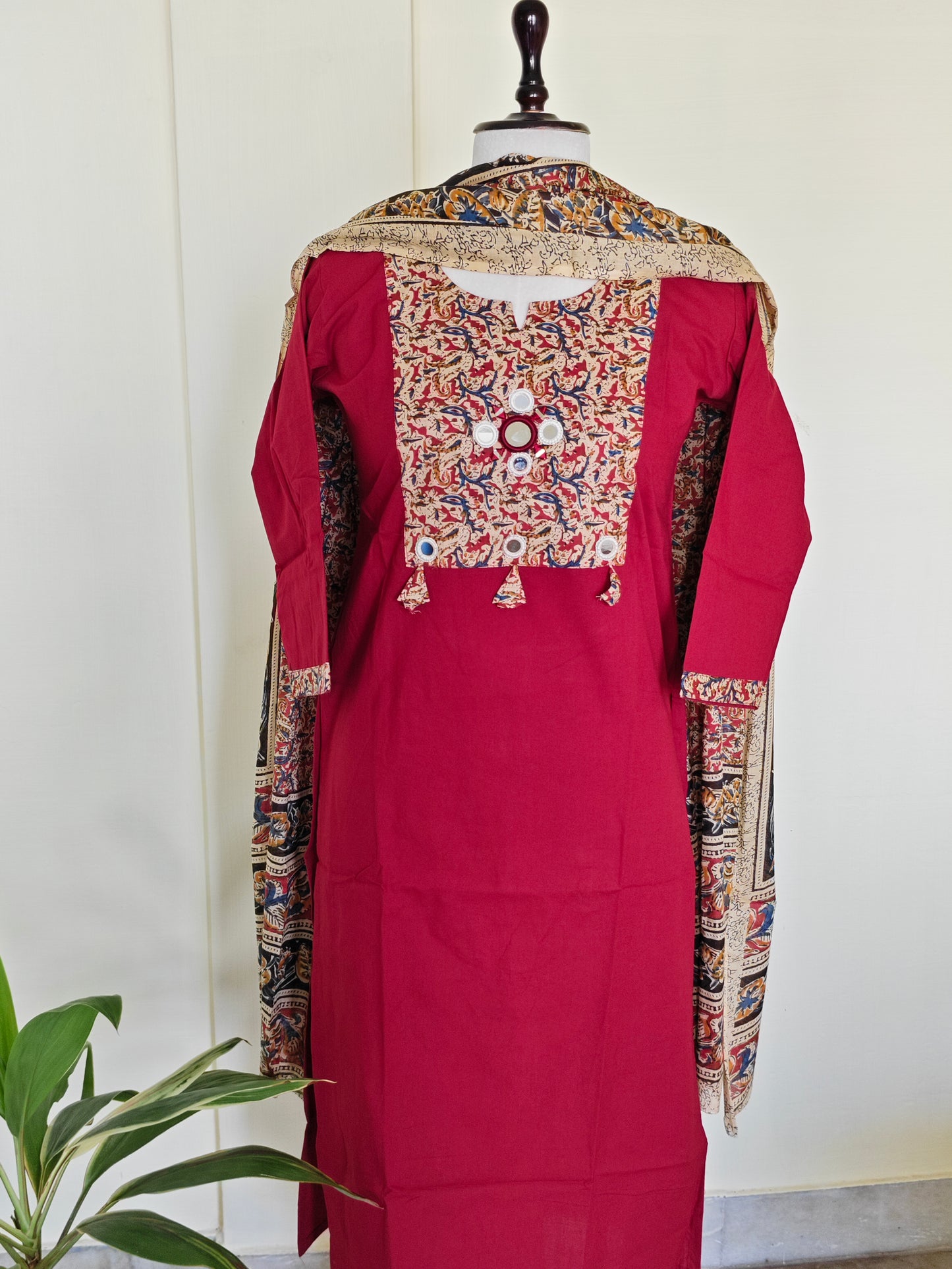Cotton kalamkari Salwar Set