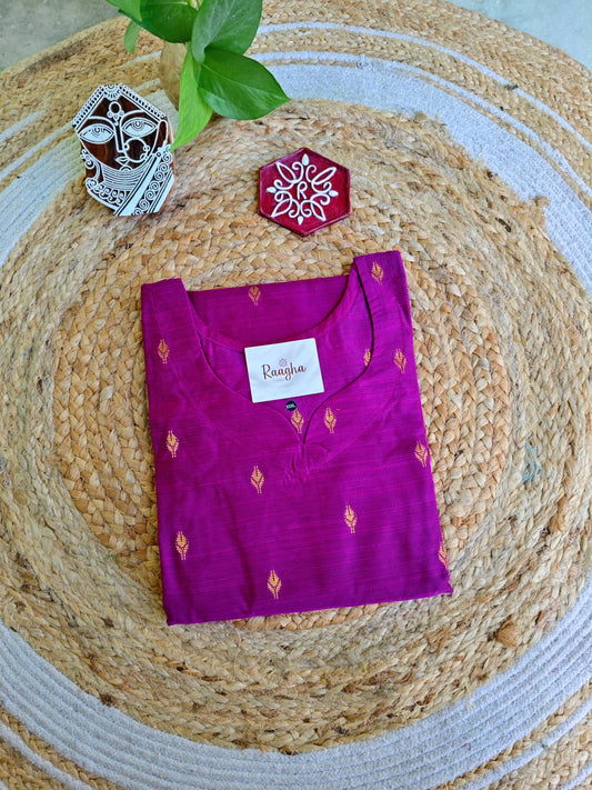 Premium Raw Silk Kurti