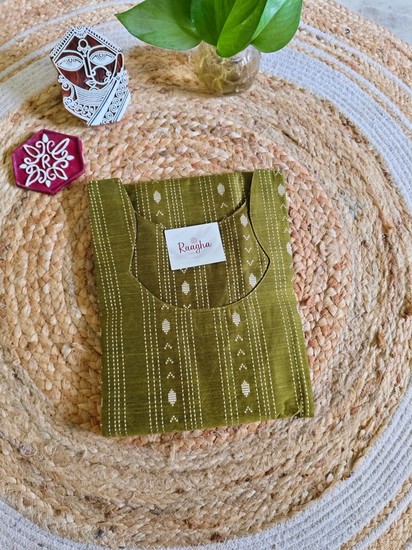 Premium Raw Silk Kurti