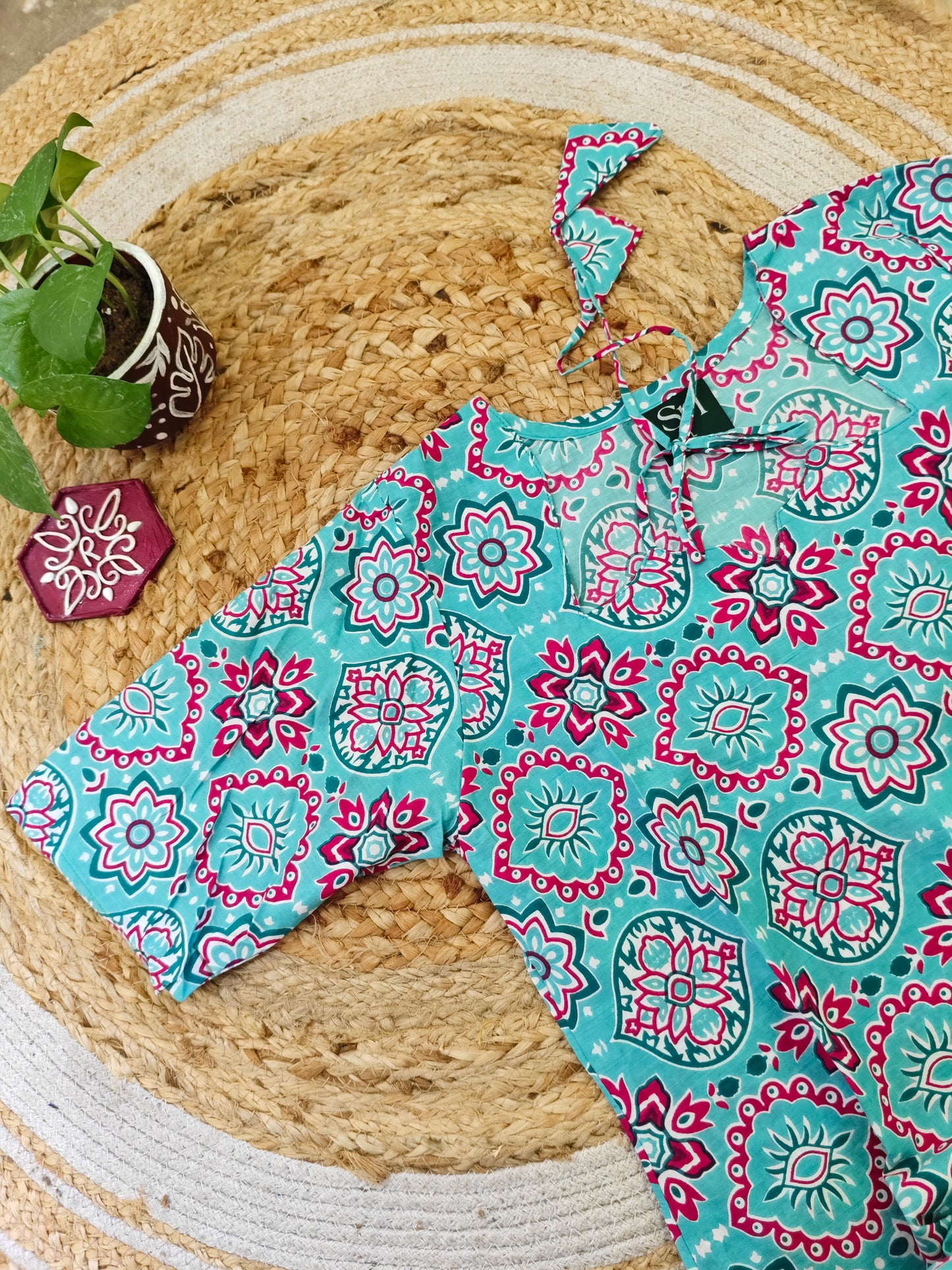 Pure Cotton Kurti