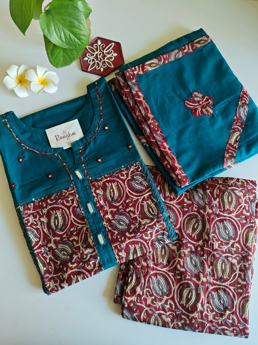 Cotton Designer Salwar Set