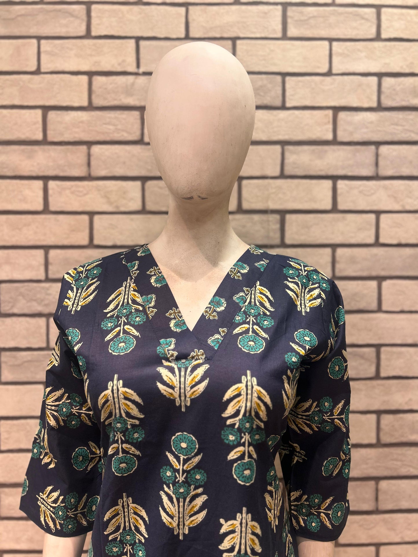 Cotton Kurta Pant Set