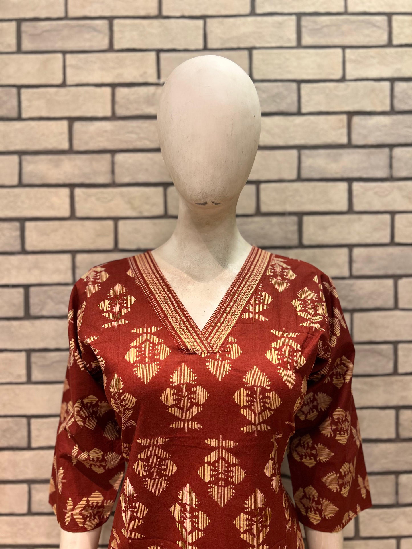 Cotton Kurta Pant Set