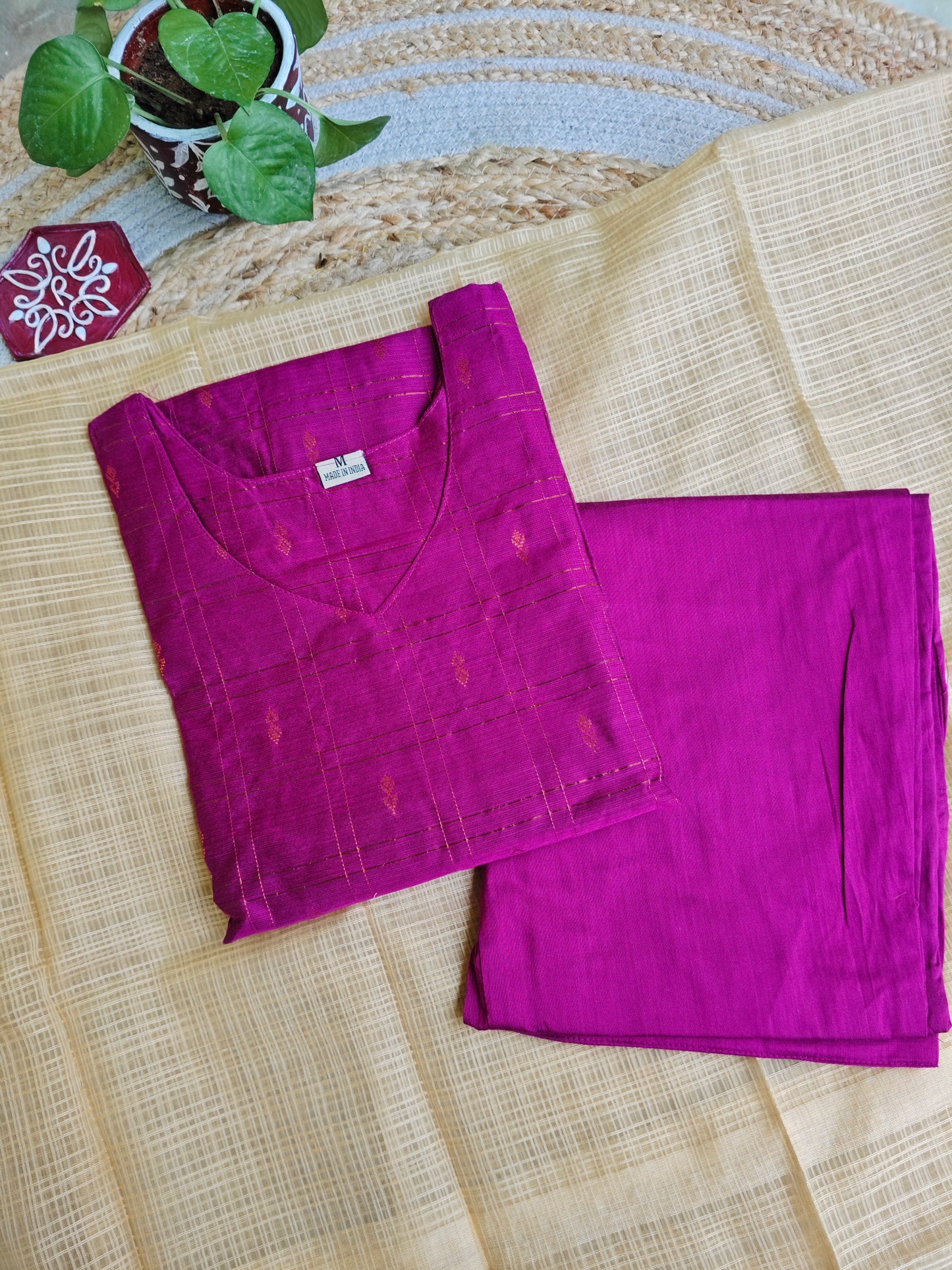 Premium Rawsilk Salwar Set