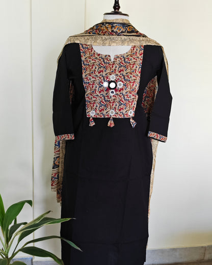 Cotton kalamkari Salwar Set