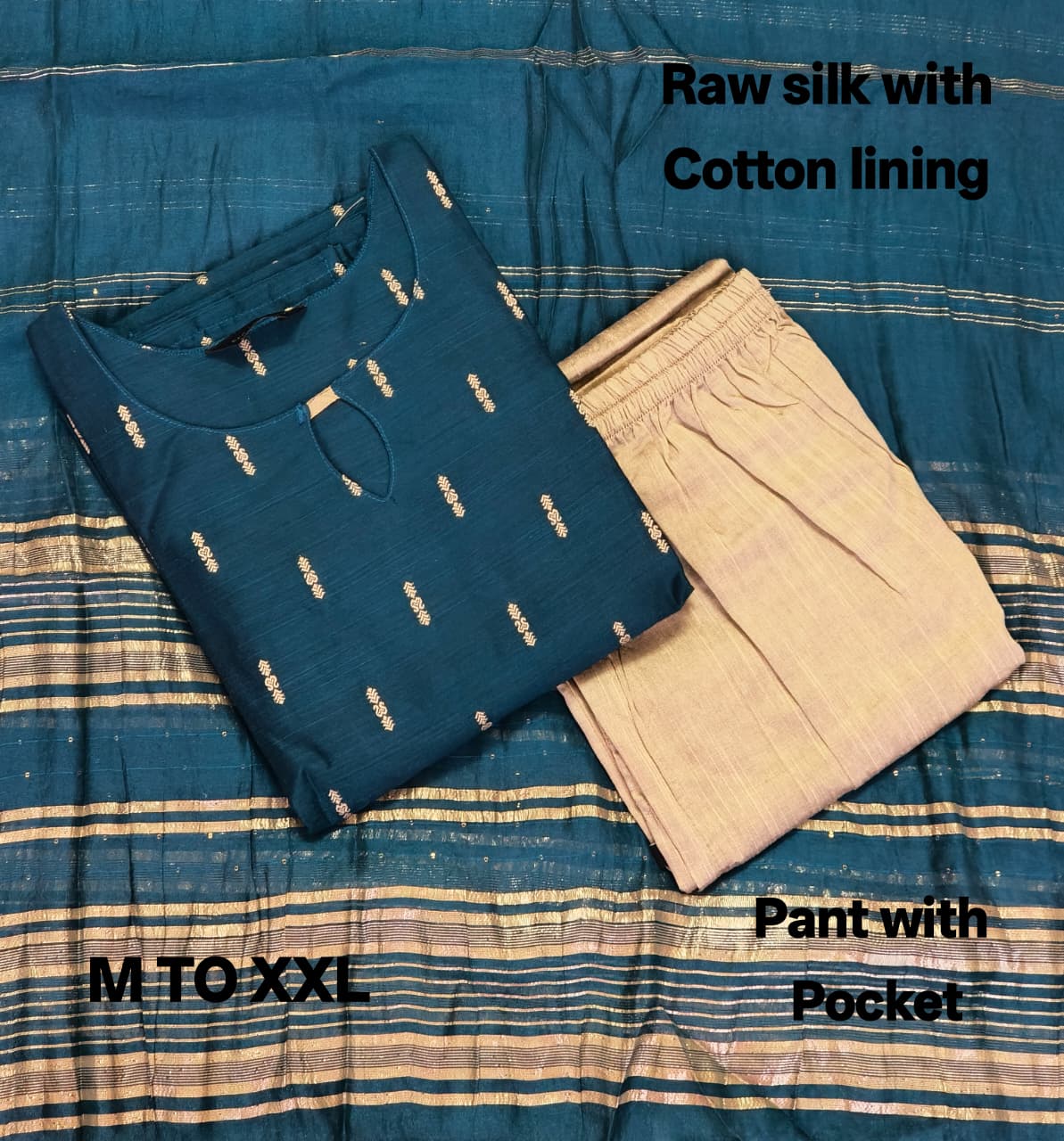 Premium Rawsilk Salwar Set