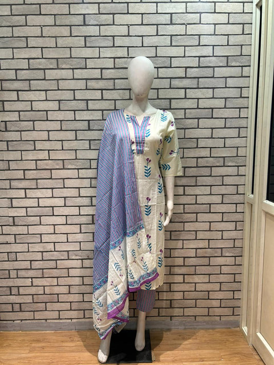 Blossom Cotton Salwar Set