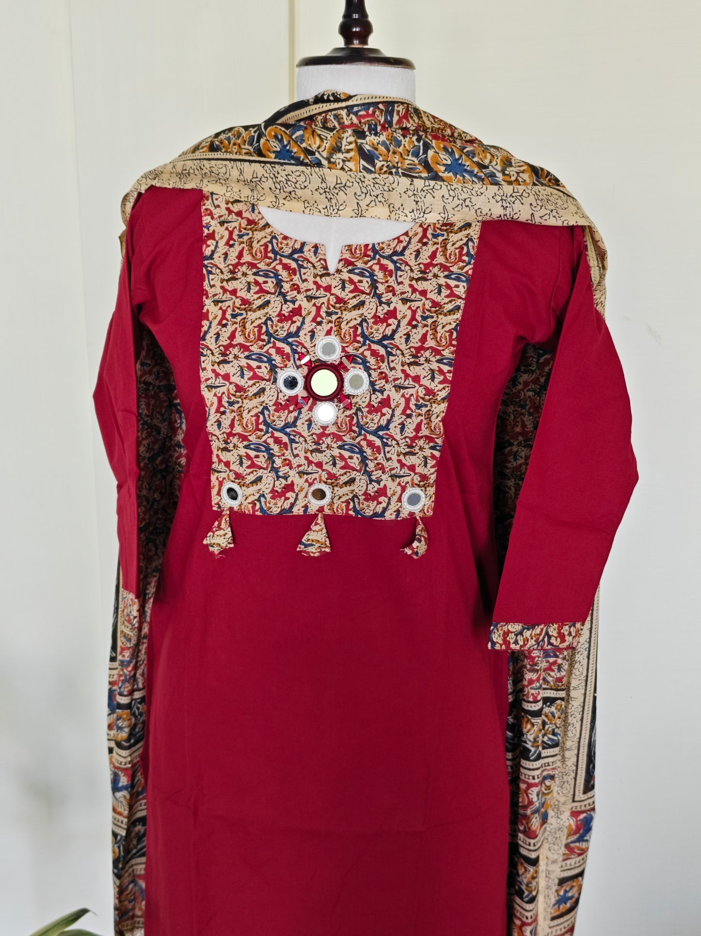 Cotton kalamkari Salwar Set
