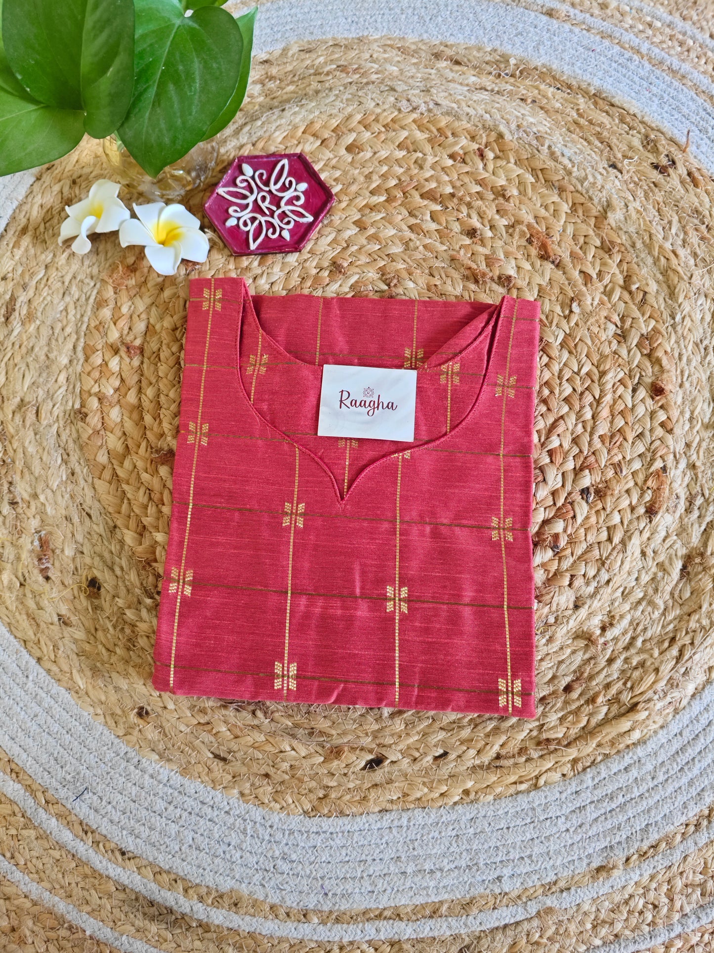 Premium Rawsilk Kurti