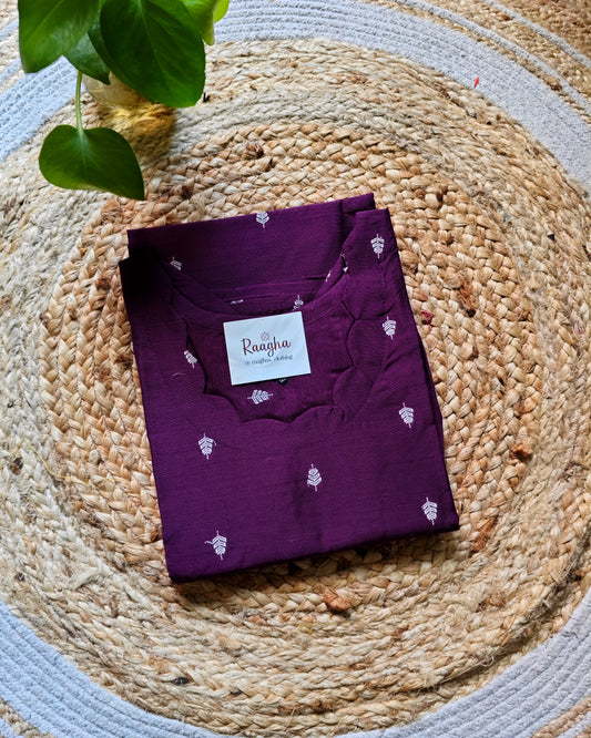 Premium Raw silk kurti