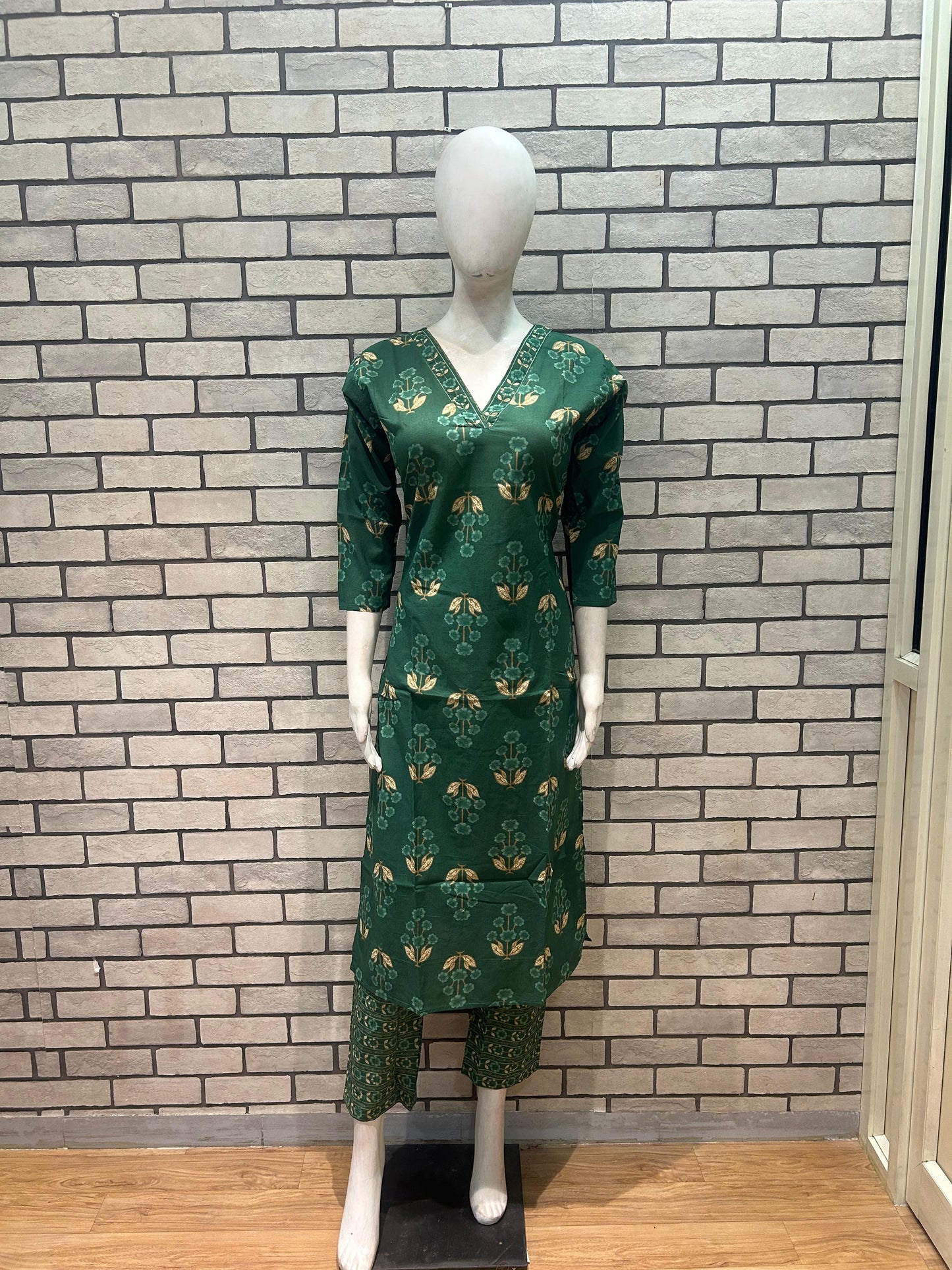 Cotton Kurti pant set