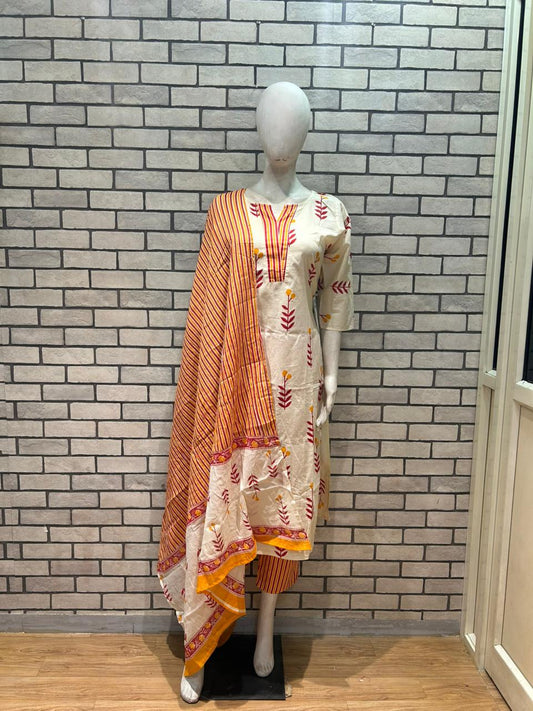 Blossom Cotton Salwar Set