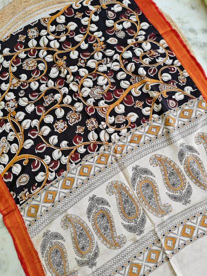 Kalamkari Silk Dupatta