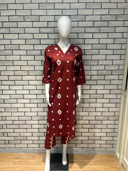 Cotton Kurta Pant set