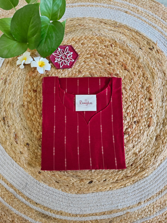 Premium Rawsilk Kurti